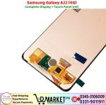 Samsung Galaxy A22 4G LCD Panel Price In Pakistan