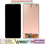 Samsung Galaxy A22 4G LCD Panel Price In Pakistan