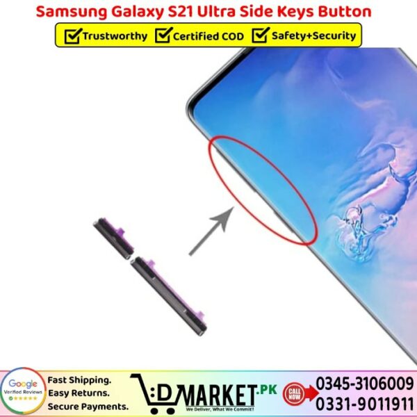 Samsung Galaxy S21 Ultra Side Keys Button Price In Pakistan