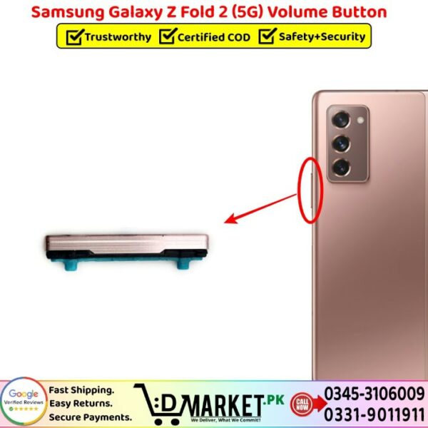 Samsung Galaxy Z Fold 2 5G Side Keys Button Price In Pakistan