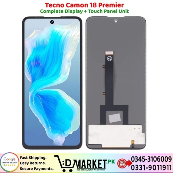 Tecno Camon 18 Premier LCD Panel Price In Pakistan