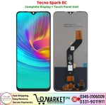 Tecno Spark 8C LCD Panel Price In Pakistan