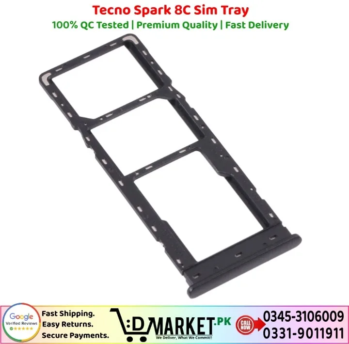 Tecno Spark 8C Sim Tray Price In Pakistan