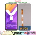 Vivo Y15C LCD Panel Price In Pakistan