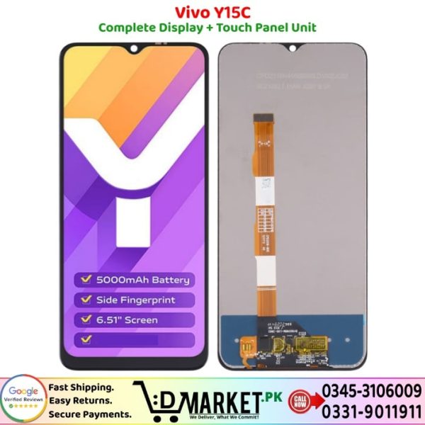 Vivo Y15C LCD Panel Price In Pakistan