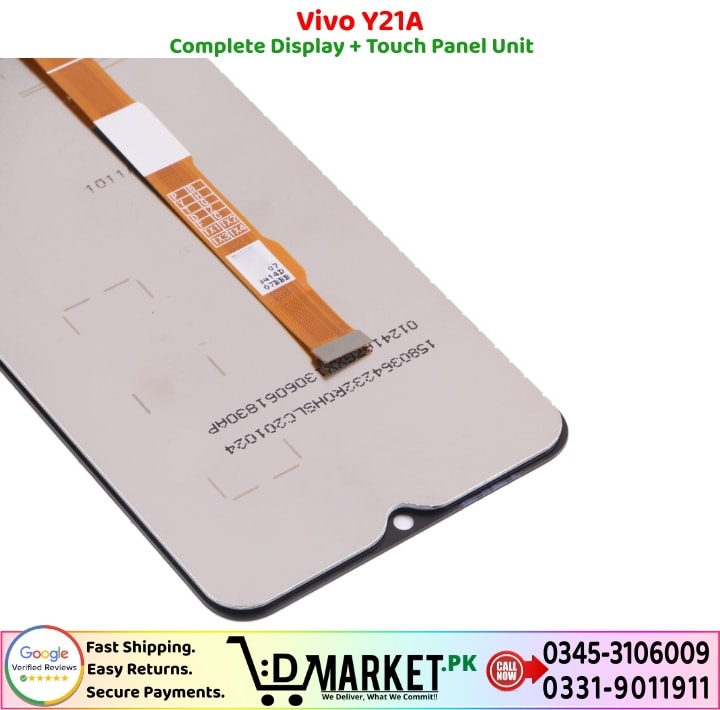 Vivo Y21A LCD Panel Price In Pakistan