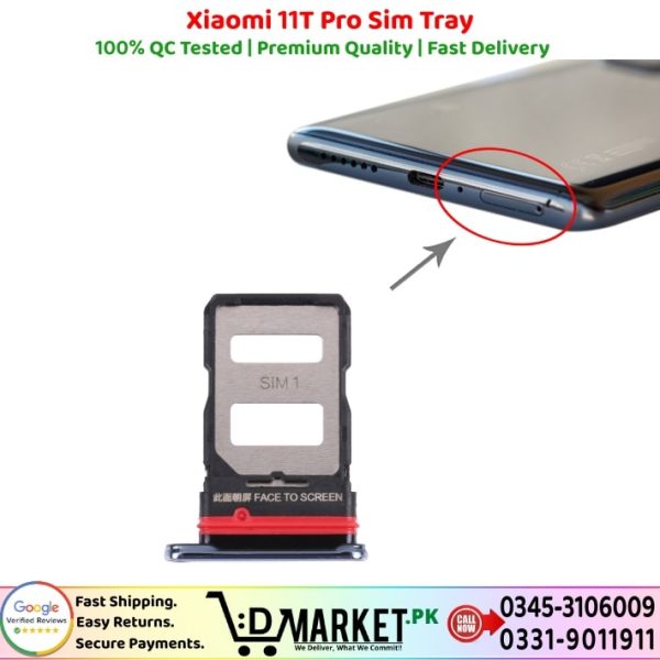 Xiaomi 11T Pro Sim Tray Price In Pakistan