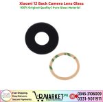 Xiaomi 12 Back Camera Lens Glass Price In Pakistan