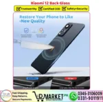 Xiaomi 12 Back Glass Cover Replacement Back Panel - DMarket.Pk