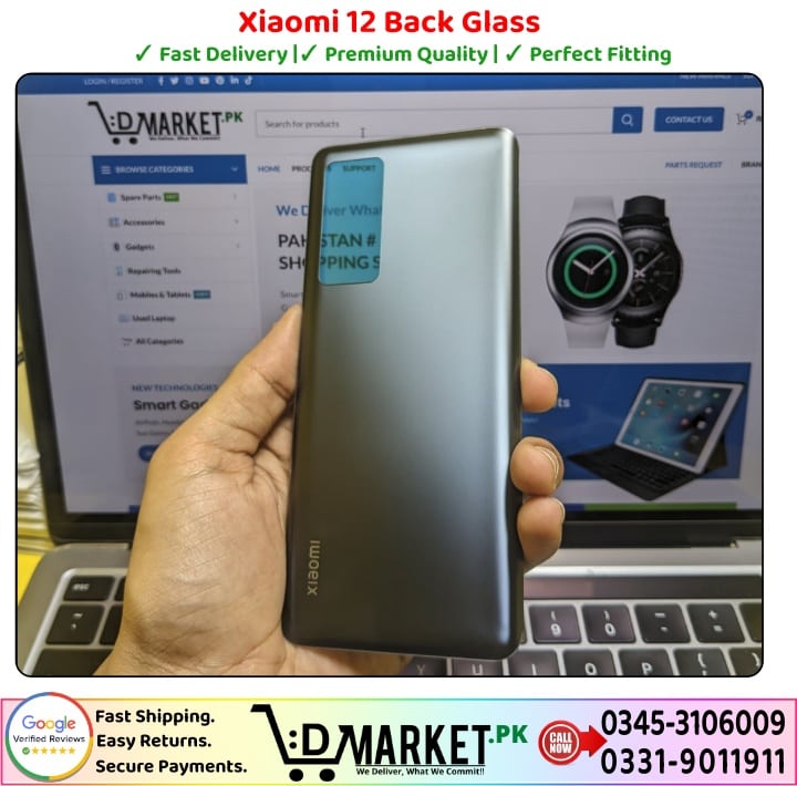 Xiaomi 12 Back Glass Price In Pakistan