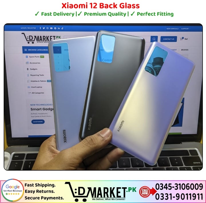 Xiaomi 12 Back Glass Price In Pakistan