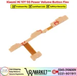 Xiaomi Mi 10T 5G Power Volume Button Flex Price In Pakistan