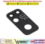 Xiaomi Mi 10T Pro 5G Back Camera Glass Lens Price In Pakistan