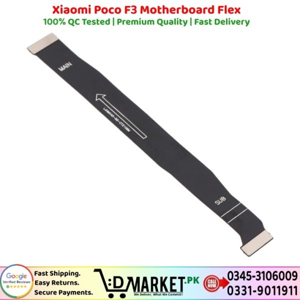 Xiaomi Poco F3 Motherboard Flex Price In Pakistan