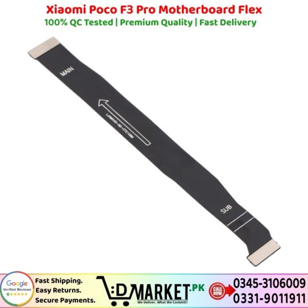Xiaomi Poco F3 Pro Motherboard Flex Price In Pakistan
