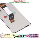 Xiaomi Redmi 10 LCD Panel Price In Pakistan