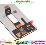 Xiaomi Redmi 10 LCD Panel Price In Pakistan