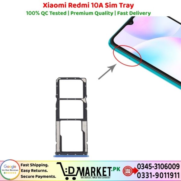 Xiaomi Redmi 10A Sim Tray Price In Pakistan