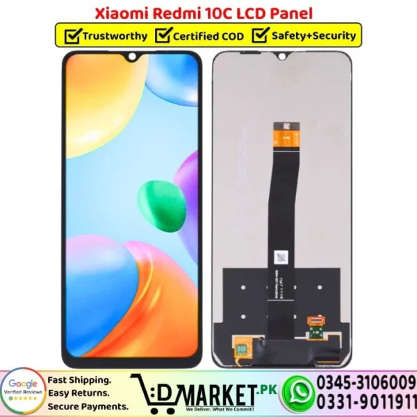 Xiaomi Redmi 10C LCD Panel Price In Pakistan