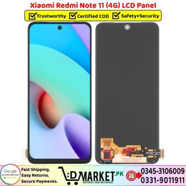 Xiaomi Redmi Note 11 LCD Panel Price In Pakistan
