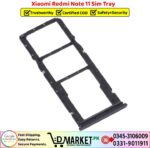 Xiaomi Redmi Note 11 Sim Tray Price In Pakistan