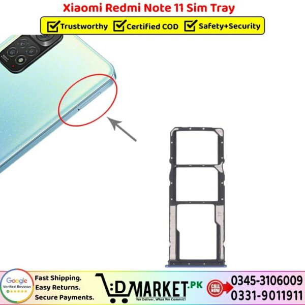 Xiaomi Redmi Note 11 Sim Tray Price In Pakistan