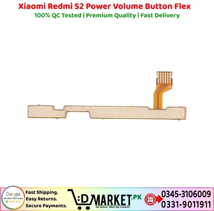 Xiaomi Redmi S2 Power Volume Button Flex Price In Pakistan