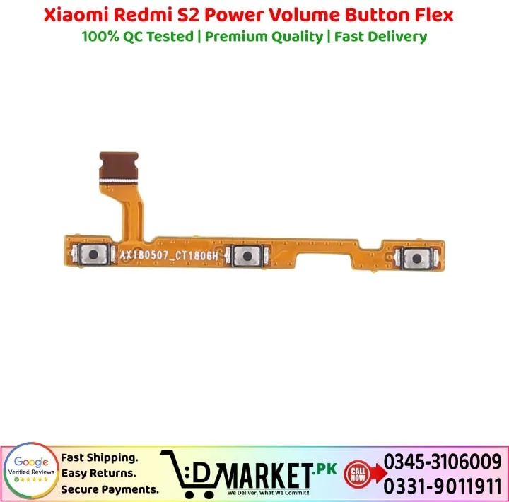 Xiaomi Redmi S2 Power Volume Button Flex Price In Pakistan