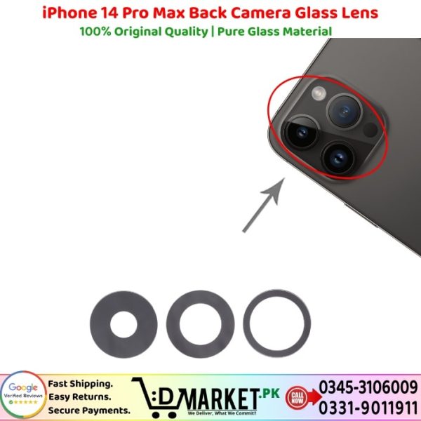 iPhone 14 Pro Max Back Camera Glass Lens Price In Pakistan