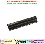 Dell Latitude E6440 Original Battery Price In Pakistan