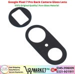 Google Pixel 7 Pro Back Camera Glass Lens Price In Pakistan