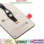 Honor 20 Pro LCD Panel Price In Pakistan