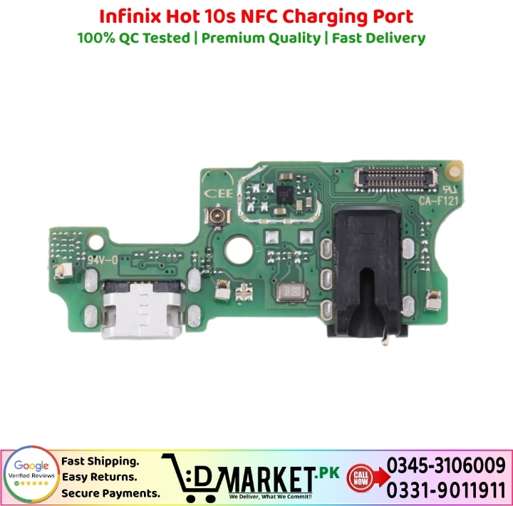 Infinix Hot 10s NFC Charging Port Price In Pakistan