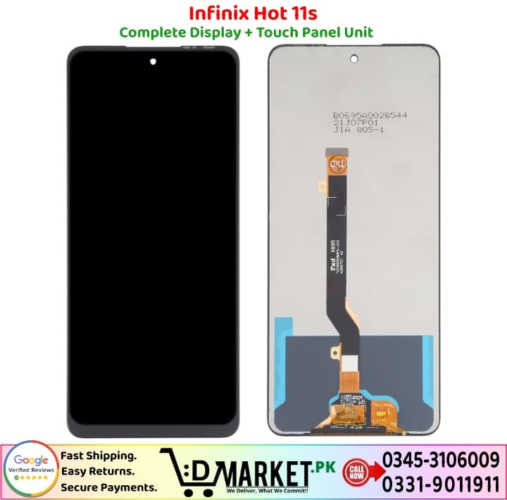 Infinix Hot 11s LCD Panel Price In Pakistan