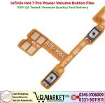 Infinix Hot 7 Pro Power Volume Button Flex Price In Pakistan