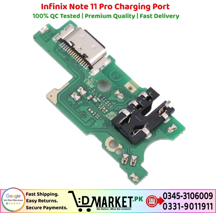 Infinix Note 11 Pro Charging Port Price In Pakistan