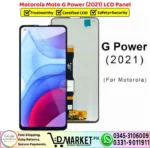 Motorola Moto G Power 2021 LCD Panel Unit Screen Display - DMarket.Pk