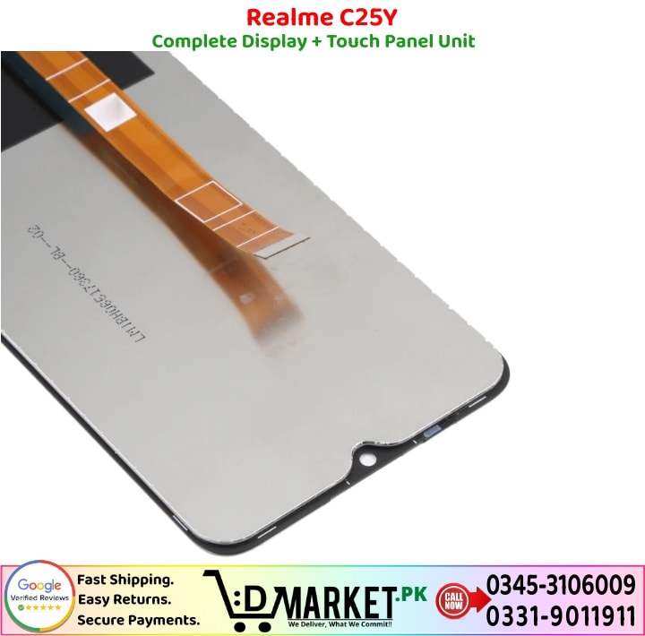 Realme C25Y LCD Panel Price In Pakistan