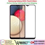 Samsung Galaxy A02s Touch Glass Price In Pakistan