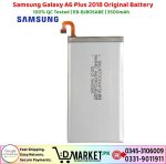 Samsung Galaxy A6 Plus 2018 Original Battery Price In Pakistan