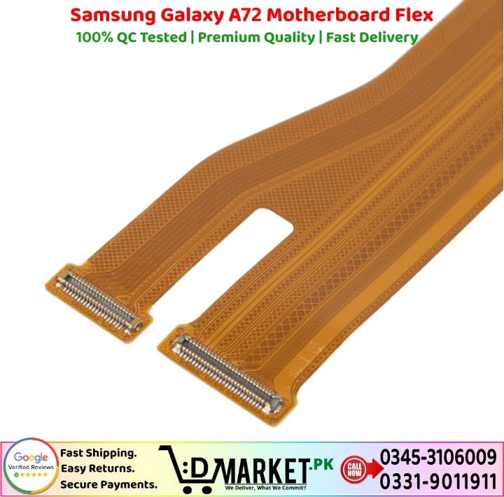Samsung Galaxy A72 Motherboard Flex Price In Pakistan