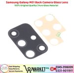 Samsung Galaxy M51 Back Camera Glass Lens Price In Pakistan