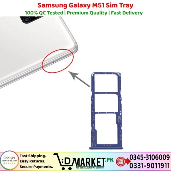 Samsung Galaxy M51 Sim Tray Price In Pakistan