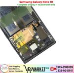 Samsung Galaxy Note 10 LCD Panel Price In Pakistan