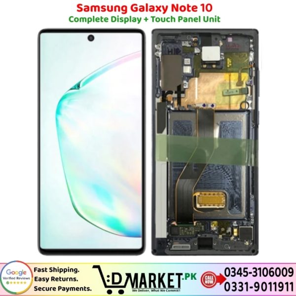 Samsung Galaxy Note 10 LCD Panel Price In Pakistan