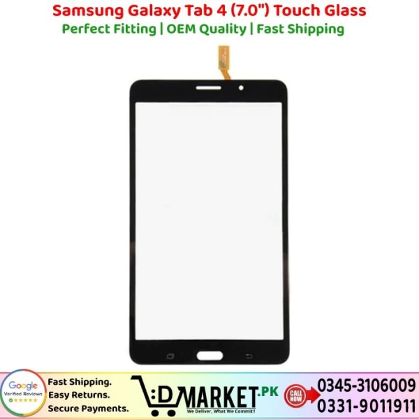 Samsung Galaxy Tab 4 7.0 Touch Glass Price In Pakistan
