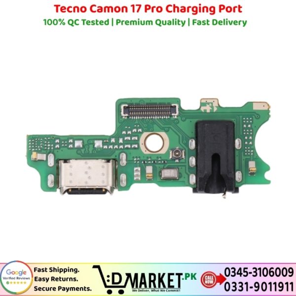 Tecno Camon 17 Pro Charging Port Price In Pakistan