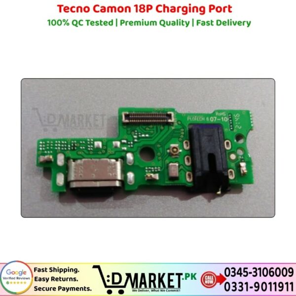 Tecno Camon 18P Charging Port Price In Pakistan
