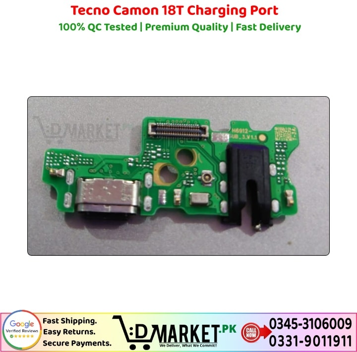 Tecno Camon 18T Charging Port Price In Pakistan