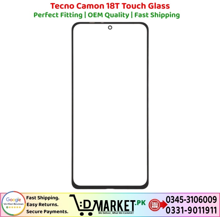 Tecno Camon 18T Touch Glass Price In Pakistan